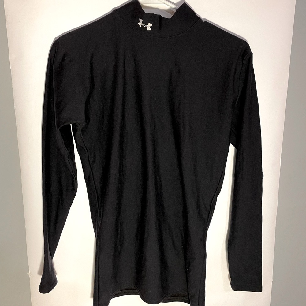 UNDER ARMOUR Ladies Mock Neck Long Sleeve Performance Shirt